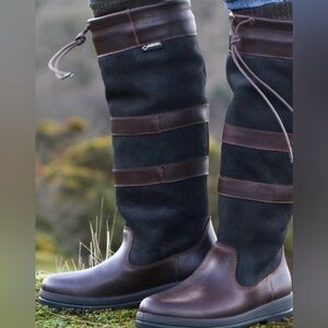 Dubarry Galway Country Boot NWT Olive size 43 12 12.5